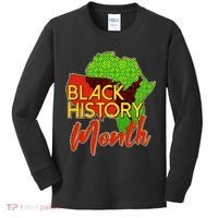 Black History Month Africa Kids Long Sleeve Shirt thumb 0