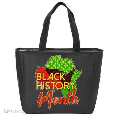 Black History Month Africa Tote Bag