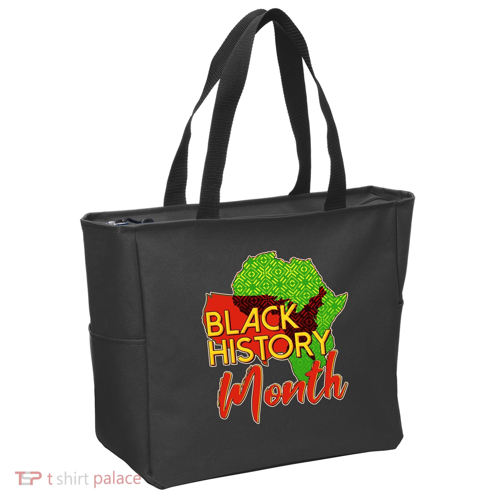 Black History Month Africa Tote Bag