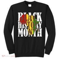 Black History Month Africa Paint Splat Sweatshirt thumb 0