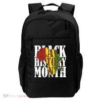 Black History Month Africa Paint Splat Backpack thumb 0