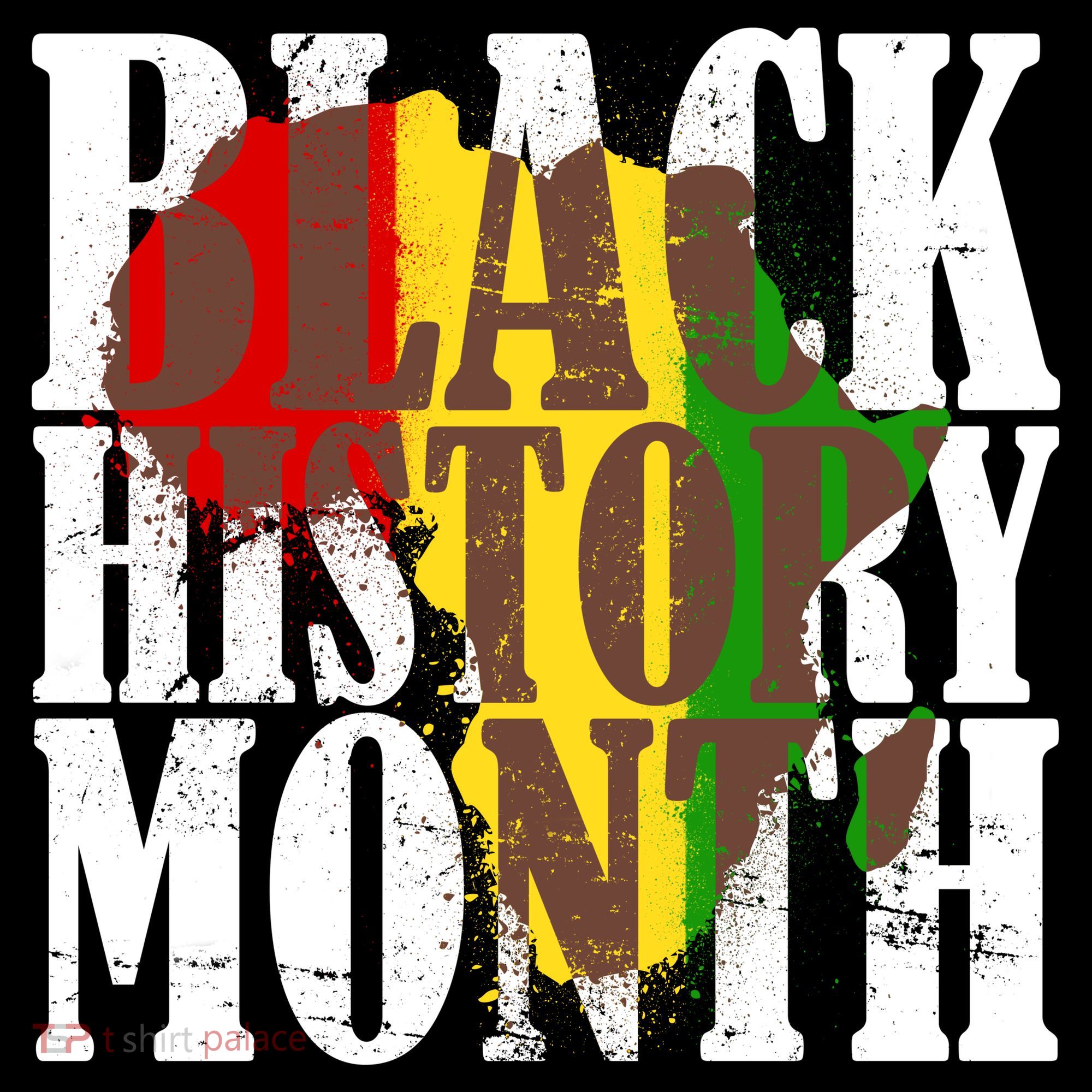 Black History Month Africa Paint Splat Women's Hoodie