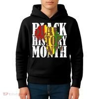 Black History Month Africa Paint Splat Kids Hoodie thumb 4