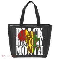 Black History Month Africa Paint Splat Tote Bag thumb 0