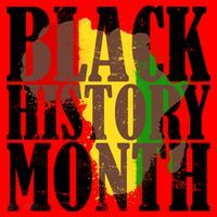 Black History Month Africa Paint Splat Santa Hat thumb 1