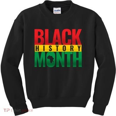 Black History Month African design Kids Sweatshirt
