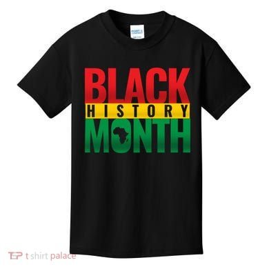 Black History Month African design Kids T-Shirt