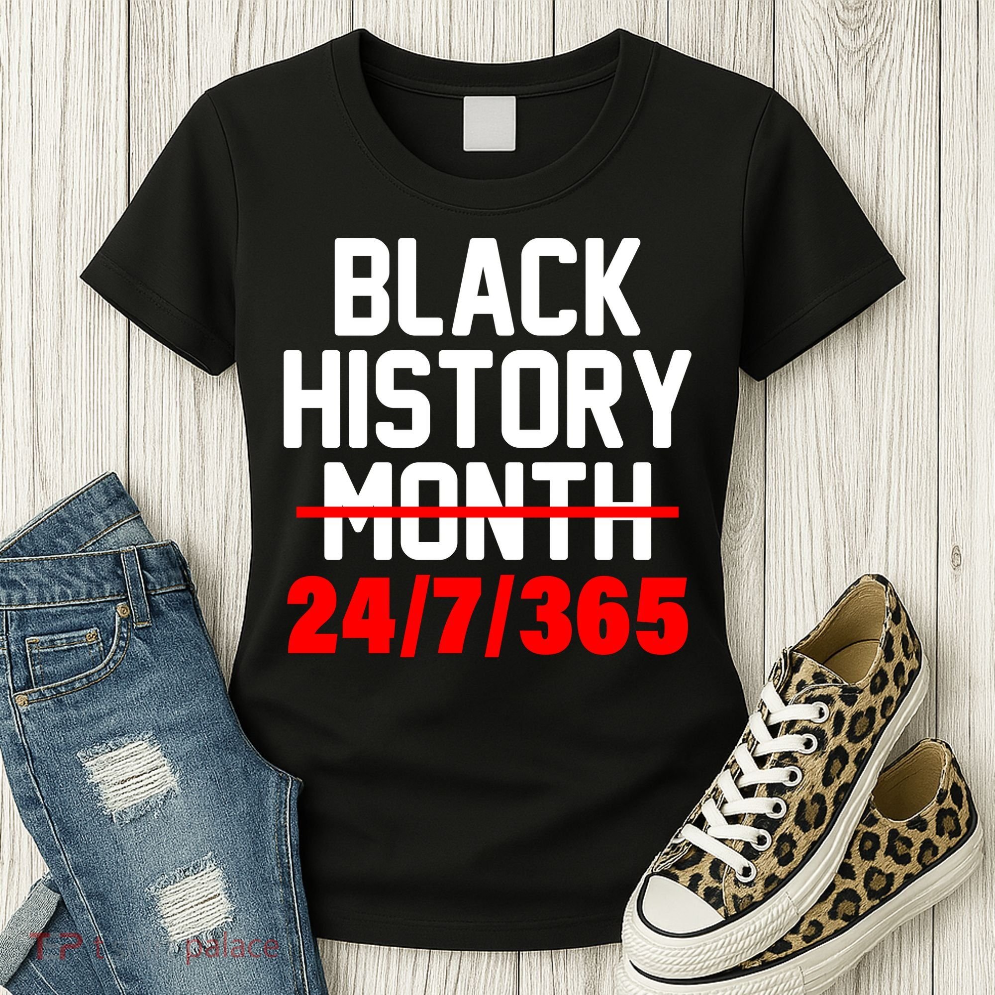 Black History Month All Year Women's T-Shirt