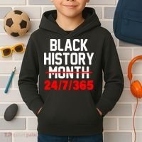 Black History Month All Year Kids Hoodie thumb 2