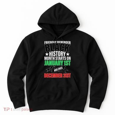 Black History Month All Year Long Hoodie