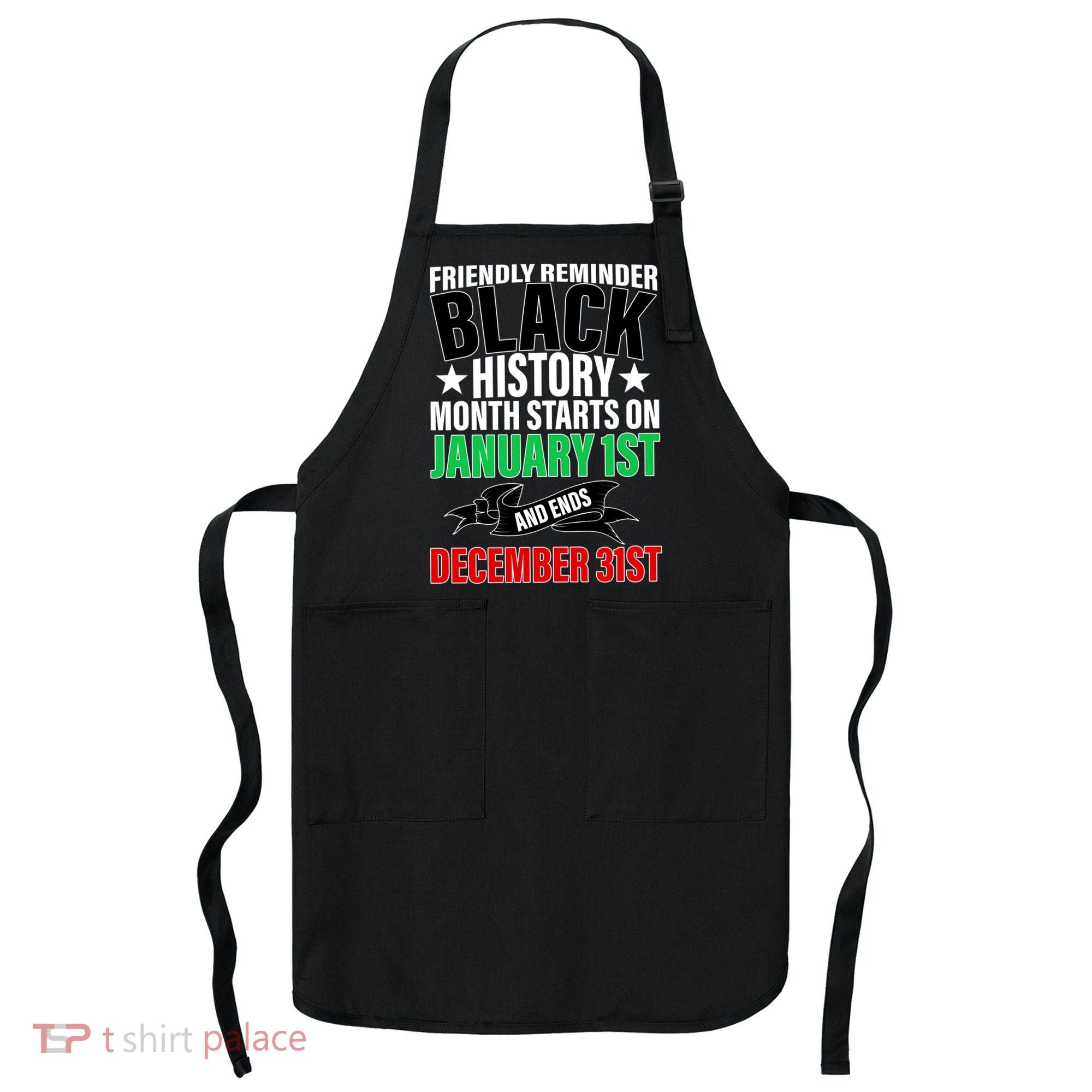 Black History Month All Year Long Apron