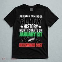 Black History Month All Year Long T-Shirt thumb 5