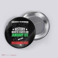 Black History Month All Year Long Button thumb 0