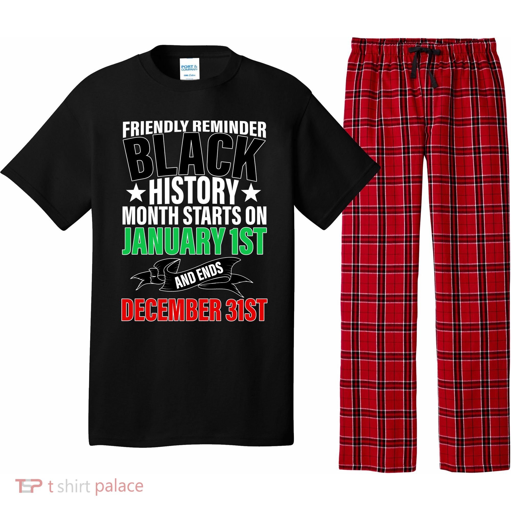 Black History Month All Year Long Pajama Set