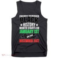 Black History Month All Year Long Tank Top thumb 0