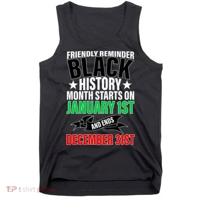 Black History Month All Year Long Tank Top