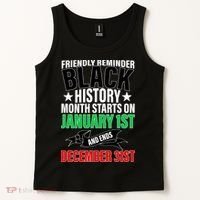 Black History Month All Year Long Tank Top thumb 2