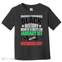 Black History Month All Year Long Toddler T-Shirt thumb 0