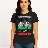 Black History Month All Year Long Women's T-Shirt thumb 4