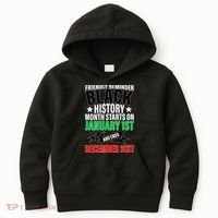 Black History Month All Year Long Kids Hoodie thumb 0