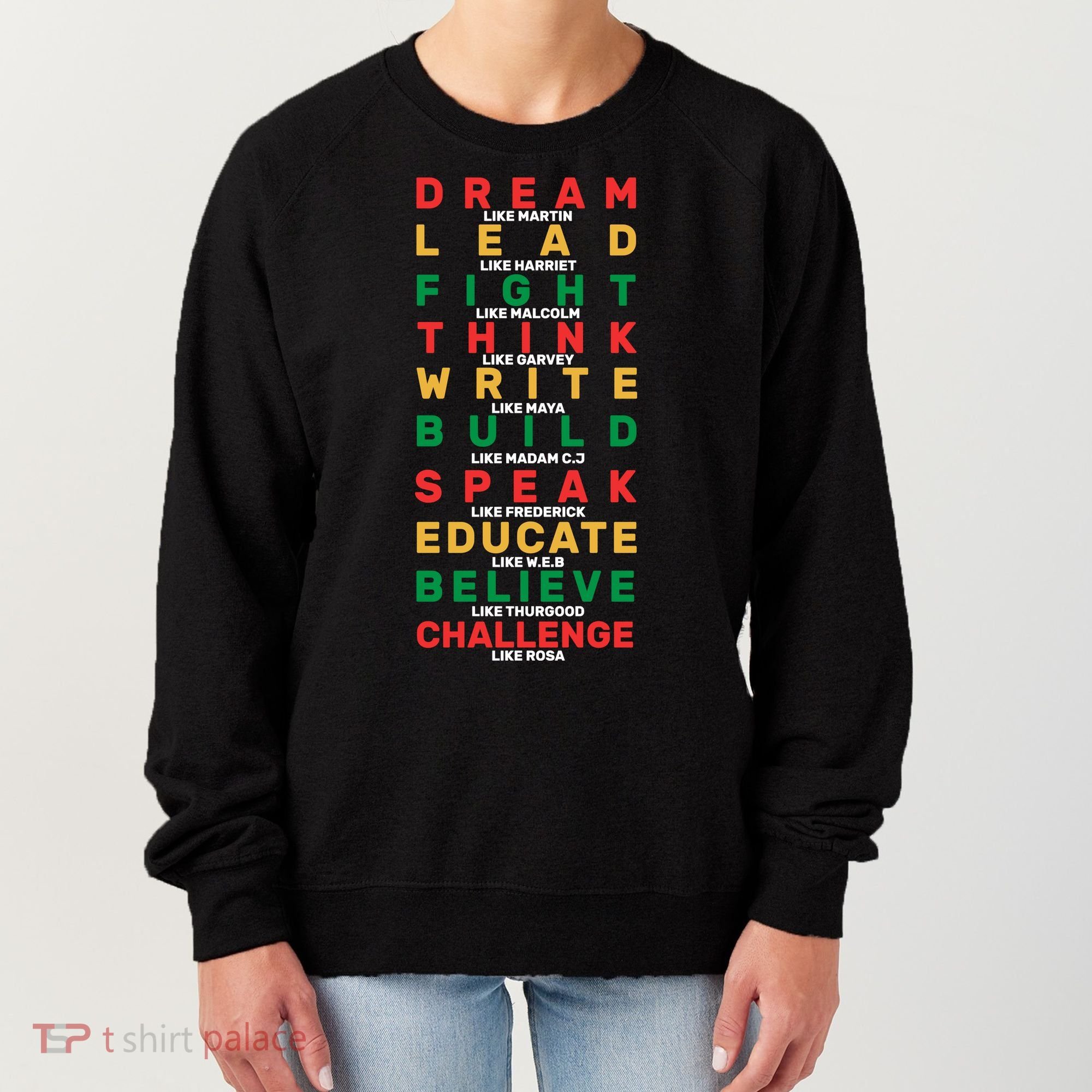 Black History Month Famous Figure Women's Sweatshirt