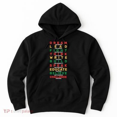 Black History Month Famous Figure Hoodie