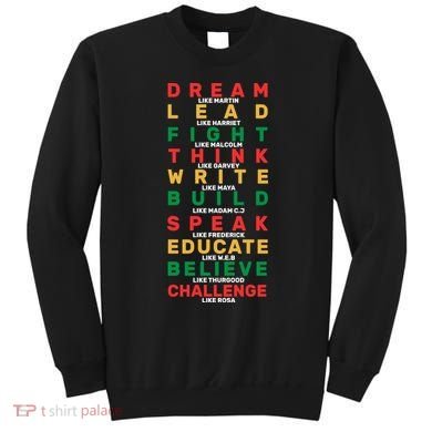 Black History Month Famous Figure Sweatshirt