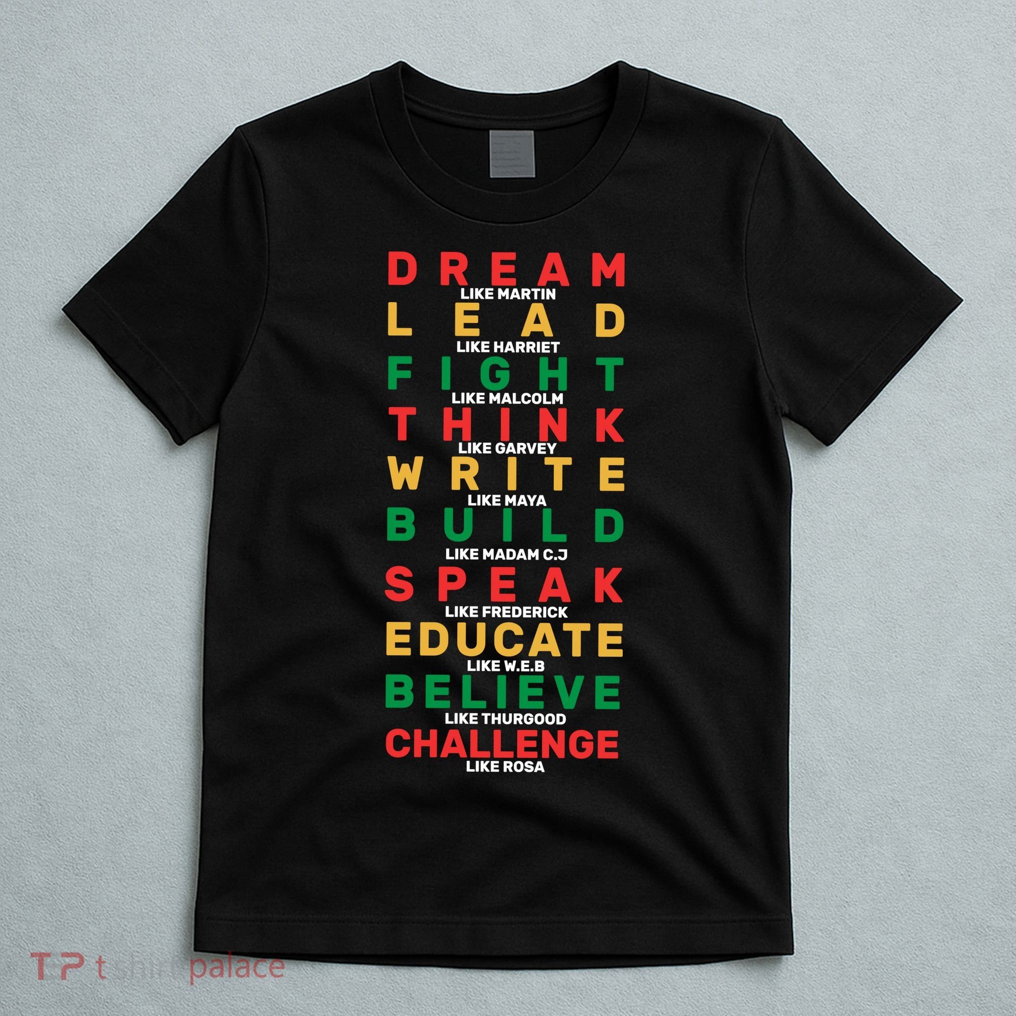 Black History Month Famous Figure T-Shirt