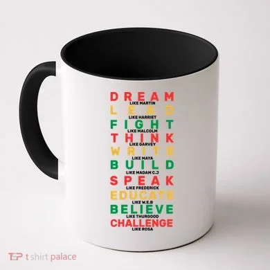 Black History Month Famous Figure Coffee Mug