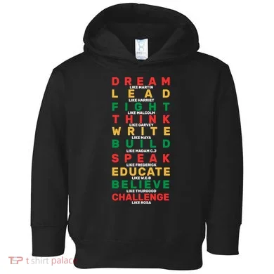 Black History Month Famous Figure Toddler Hoodie