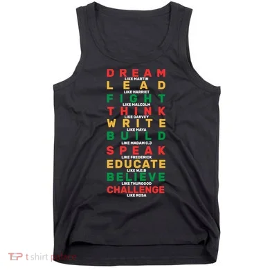 Black History Month Famous Figure Tank Top