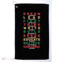 Black History Month Famous Figure Golf Towel thumb 0