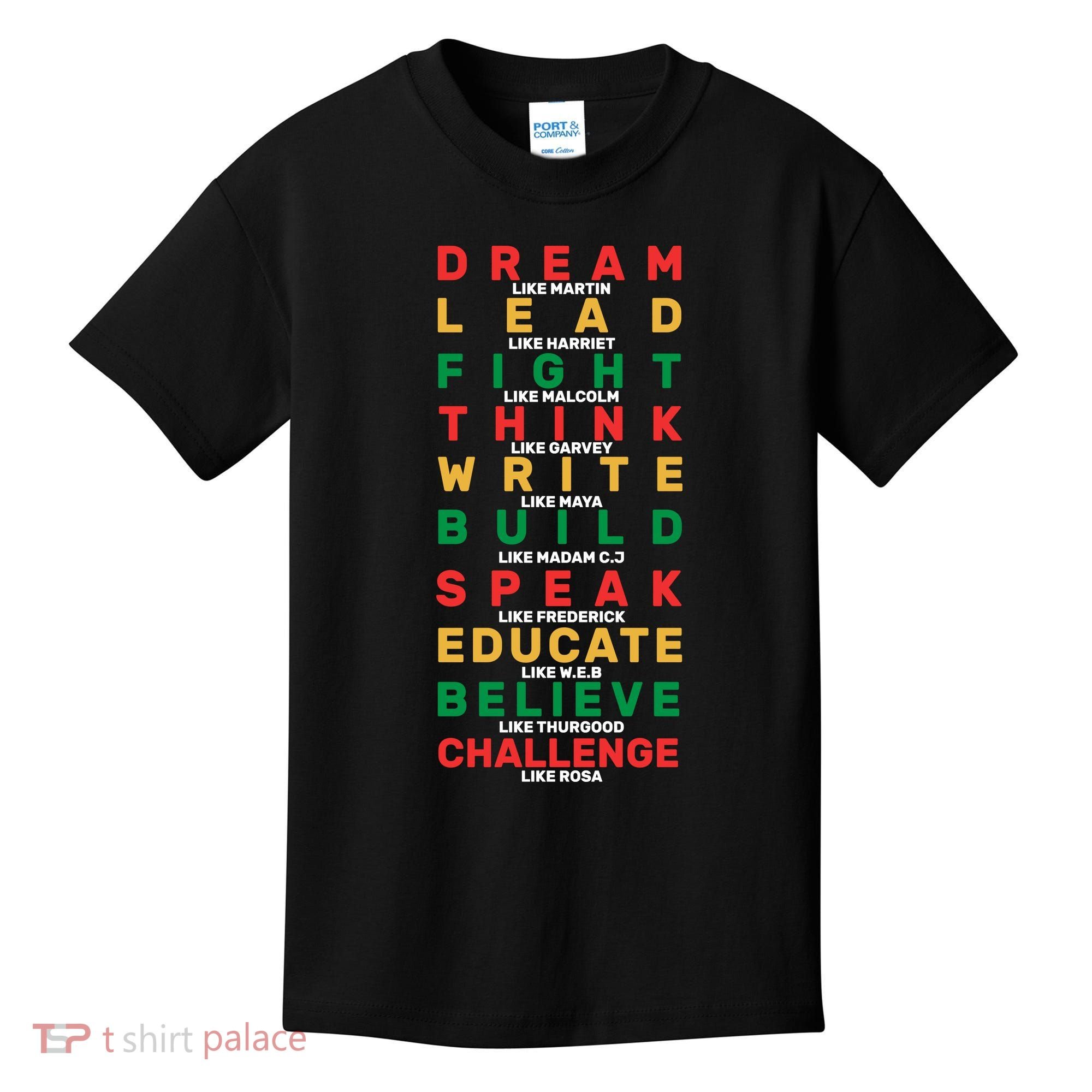 Black History Month Famous Figure Kids T-Shirt