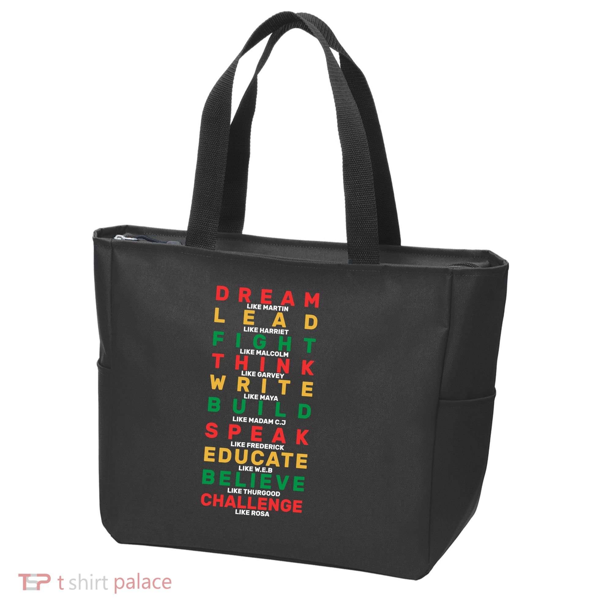 Black History Month Famous Figure Tote Bag