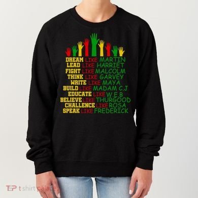 Black History Month Famous Figures Women's Sweatshirt