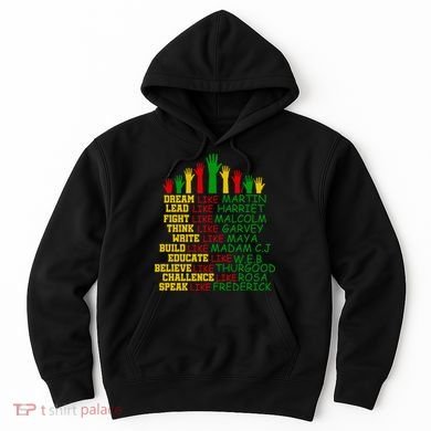 Black History Month Famous Figures Hoodie