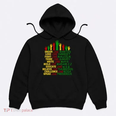 Black History Month Famous Figures Hoodie