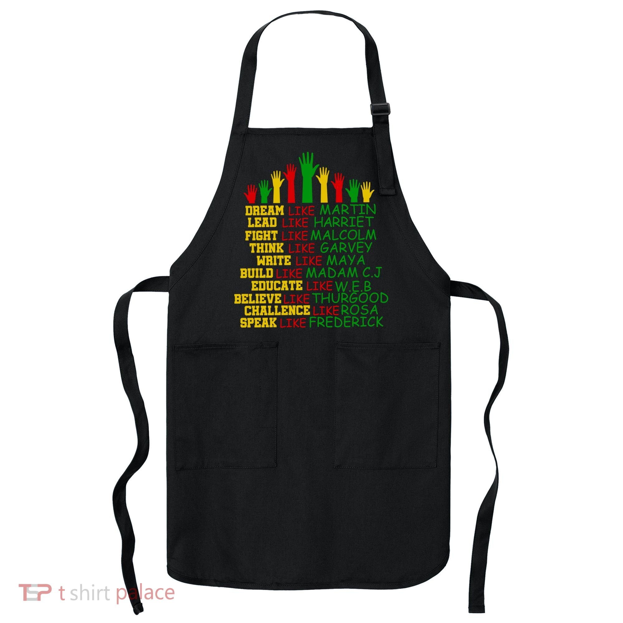 Black History Month Famous Figures Apron