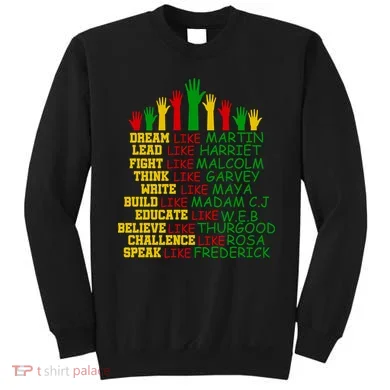 Black History Month Famous Figures Sweatshirt