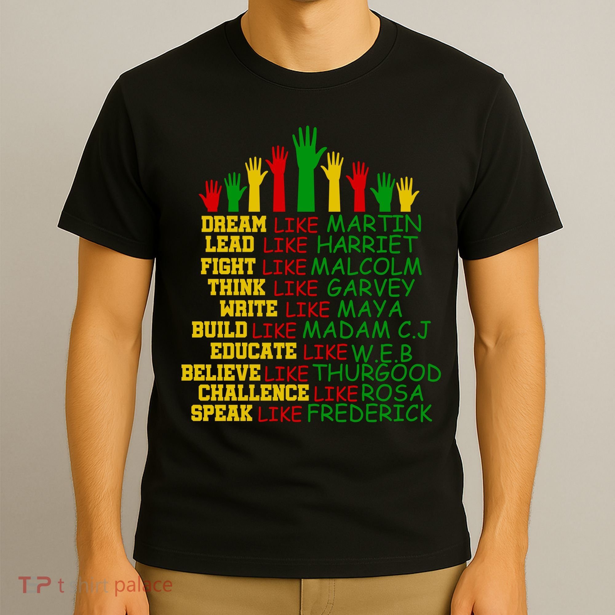 Black History Month Famous Figures T-Shirt