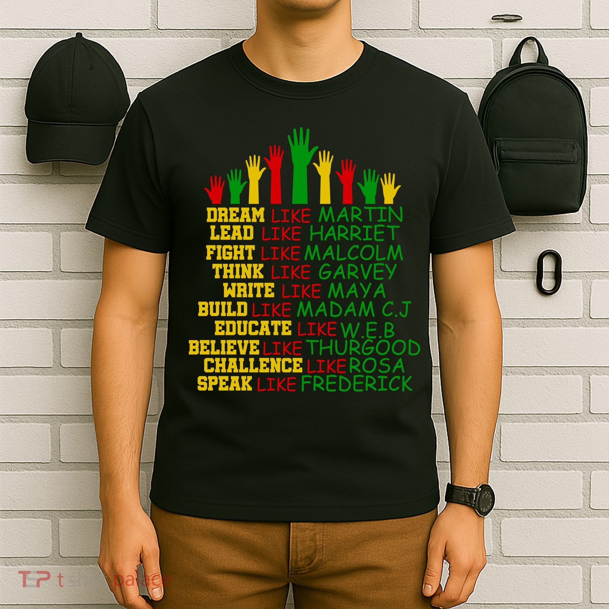 Black History Month Famous Figures T-Shirt