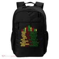 Black History Month Famous Figures Backpack thumb 0