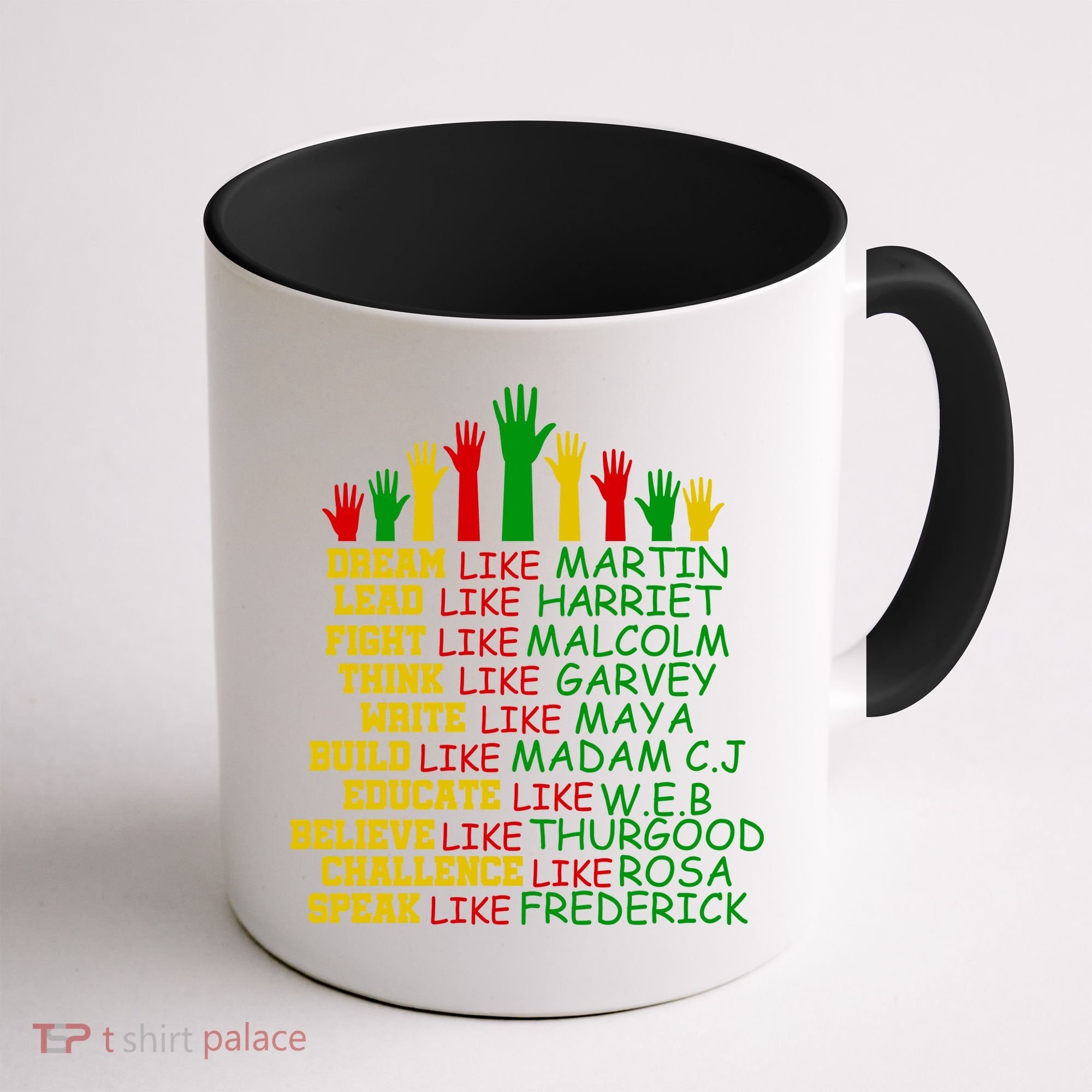 Black History Month Famous Figures Coffee Mug