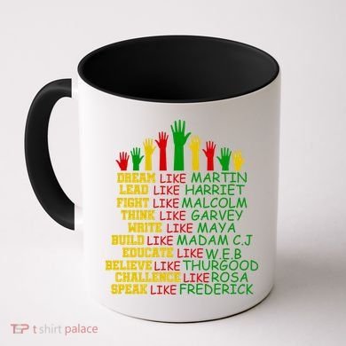 Black History Month Famous Figures Coffee Mug