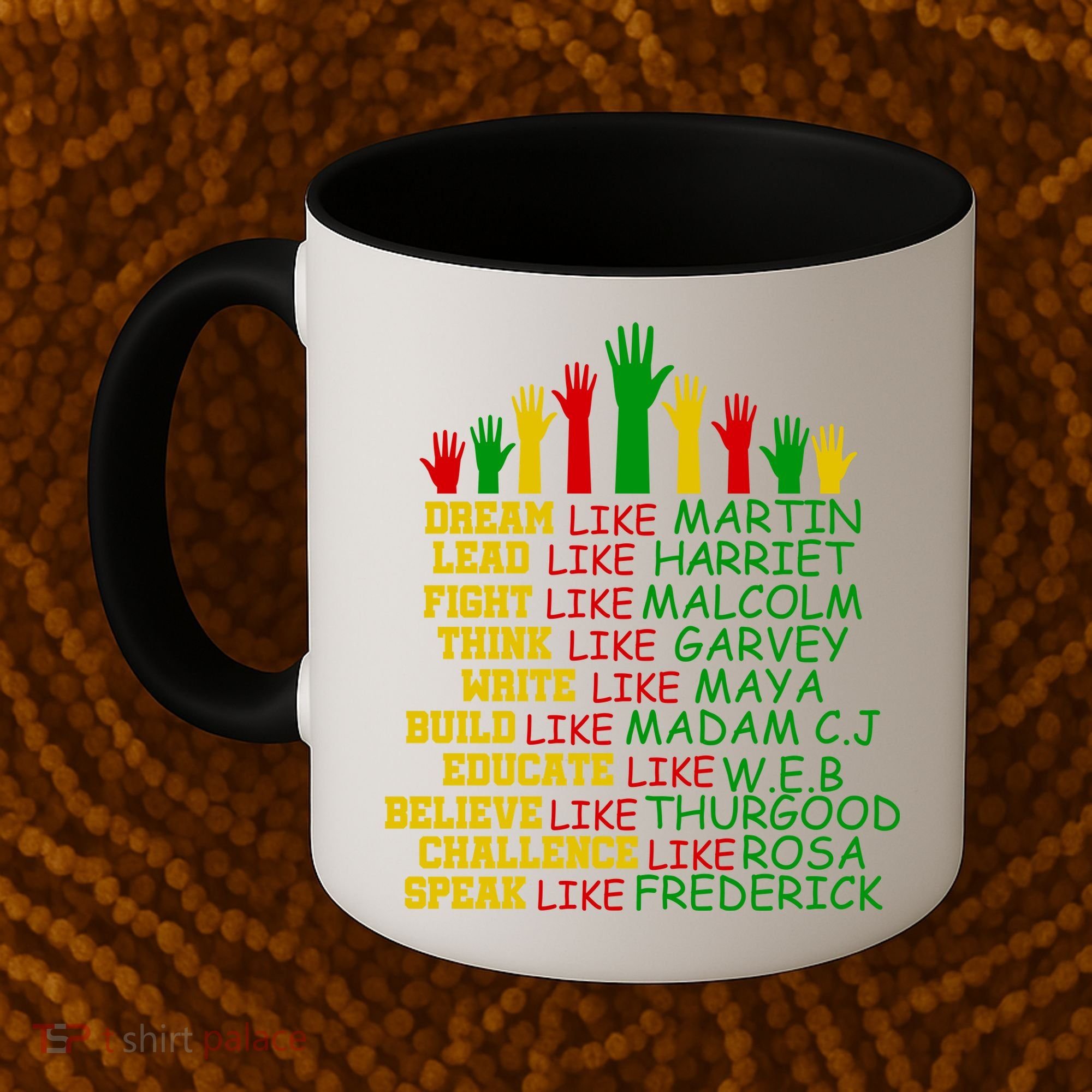 Black History Month Famous Figures Coffee Mug