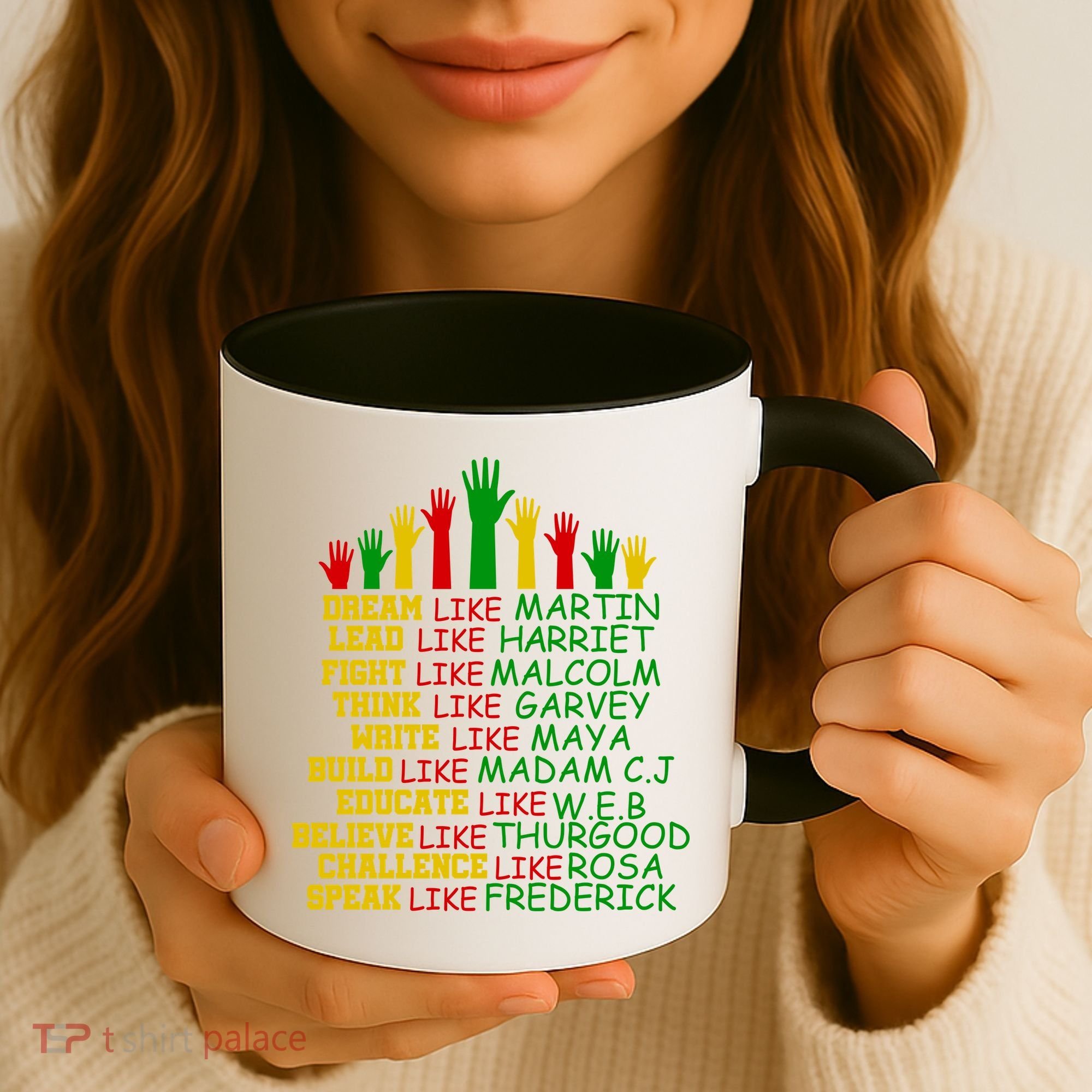 Black History Month Famous Figures Coffee Mug
