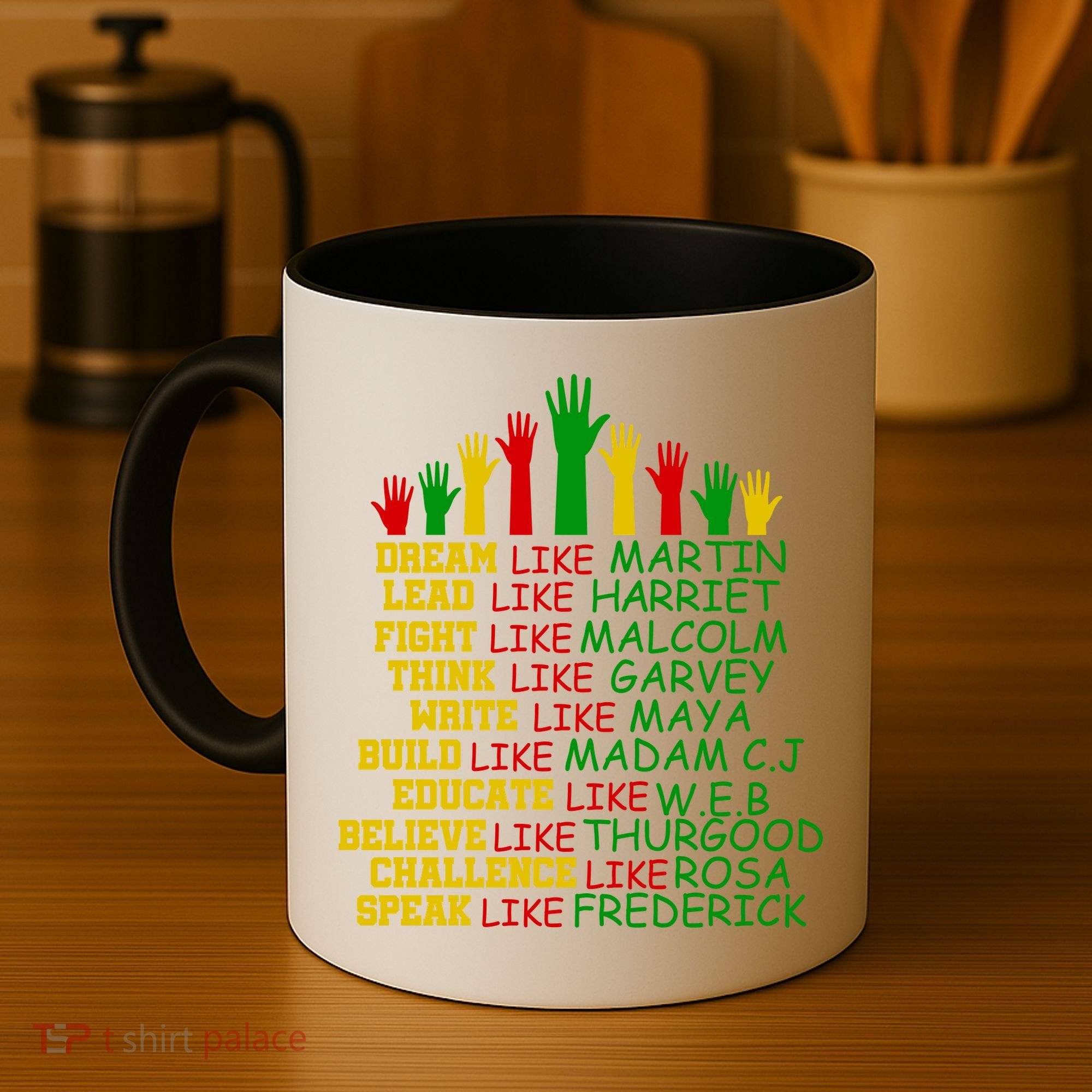 Black History Month Famous Figures Coffee Mug