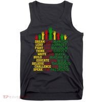 Black History Month Famous Figures Tank Top thumb 0