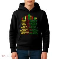 Black History Month Famous Figures Kids Hoodie thumb 4