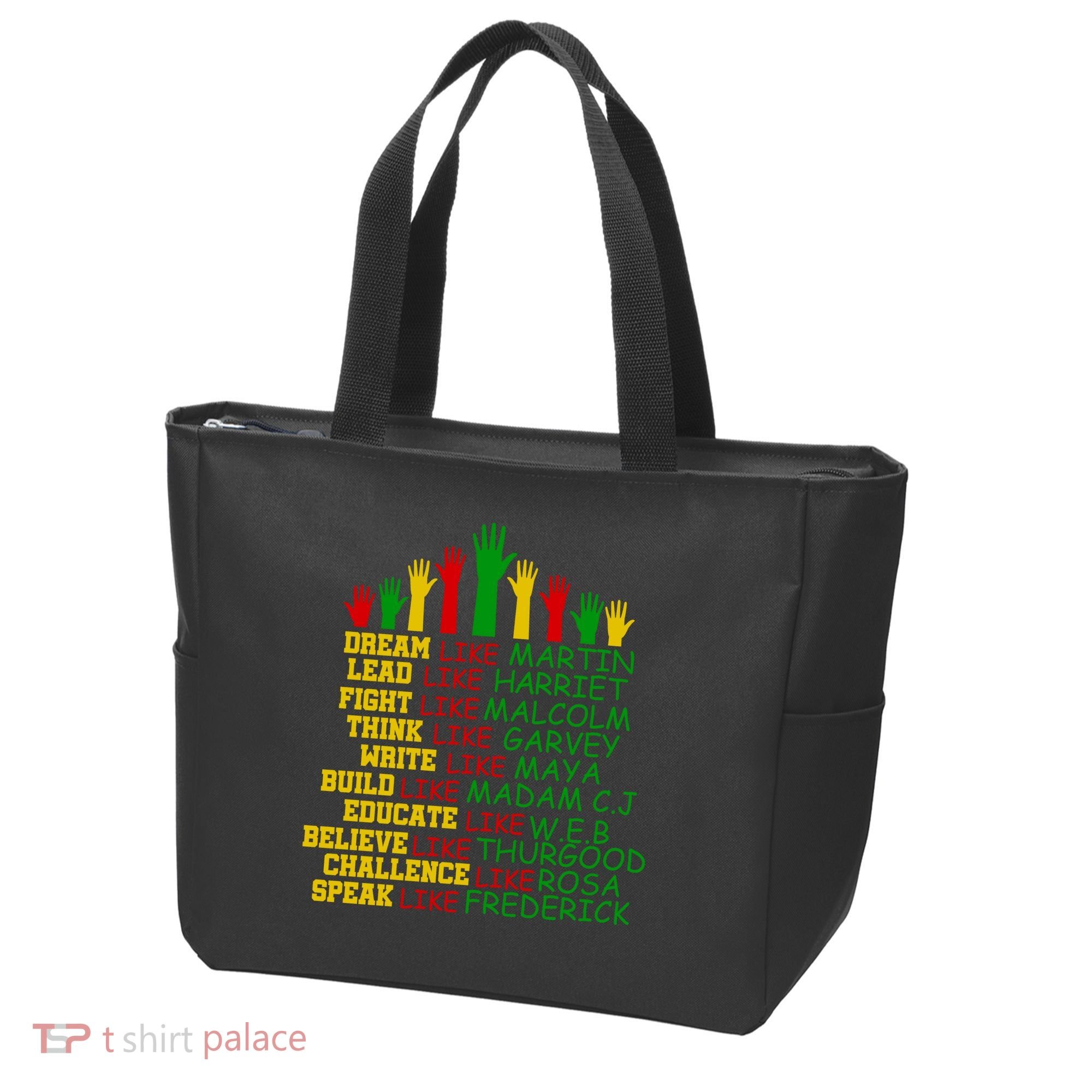 Black History Month Famous Figures Tote Bag